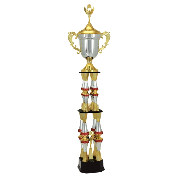 Imagem de TROFÉU GRANDE EM POLÍMERO METALIZADO - 100101-VM