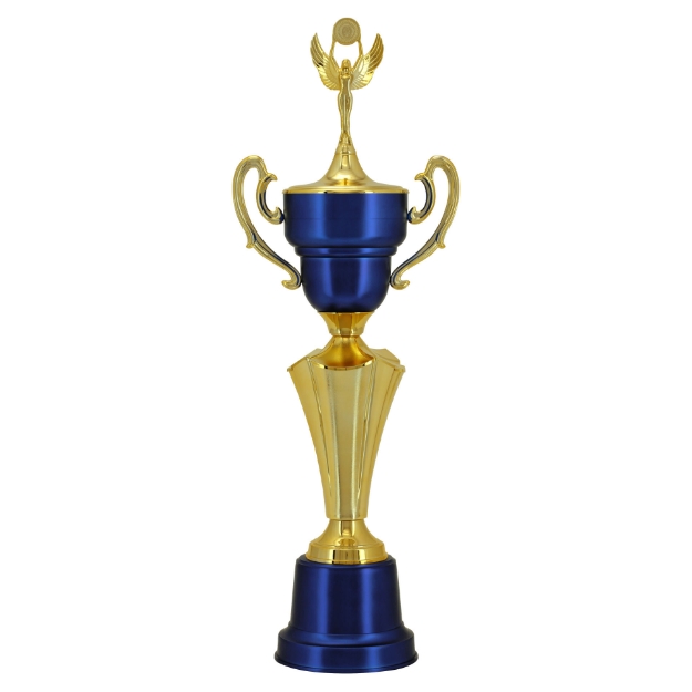 Imagem de TROFÉU MÉDIO TAÇA EM POLÍMERO METALIZADO - 300271-AZFA