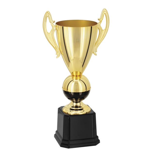 Imagem de TROFÉU GRANDE TAÇA ABERTA EM POLÍMERO METALIZADO - 57 CM - 300546-DPT