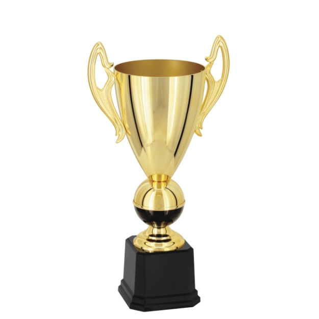 Imagem de TROFÉU GRANDE TAÇA ABERTA EM POLÍMERO METALIZADO - 52 CM - 300547-DPT