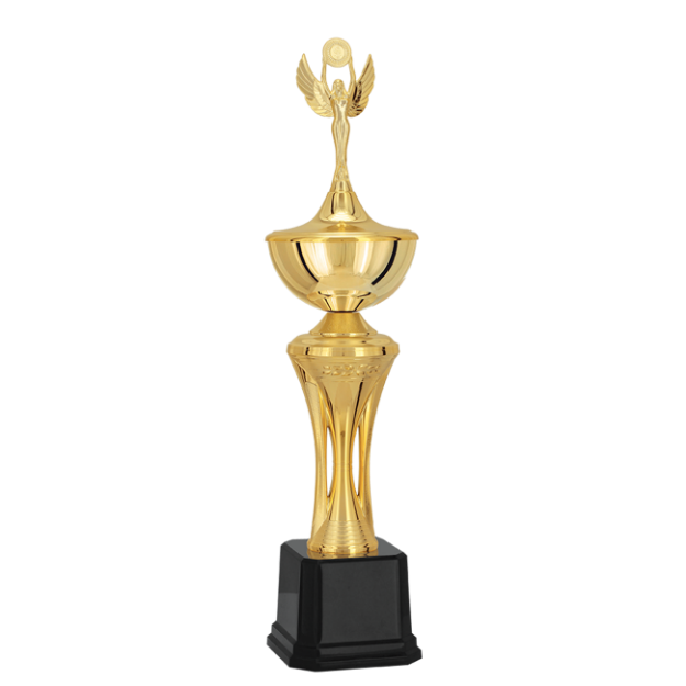 Imagem de TROFÉU TAÇA MÉDIO EM POLÍMERO METALIZADO - 66 CM - 402752-DO