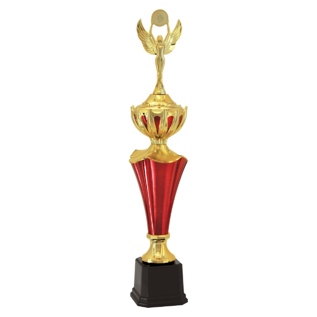 Imagem de TROFÉU MÉDIO EM POLÍMERO METALIZADO - 68 CM - 400862-VM