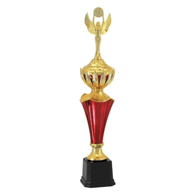 Imagem de TROFÉU MÉDIO EM POLÍMERO METALIZADO - 55 CM - 400863-VM