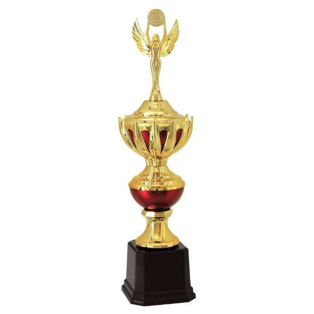 Imagem de TROFÉU MÉDIO EM POLÍMERO METALIZADO - 53 CM - 400912-VMFA