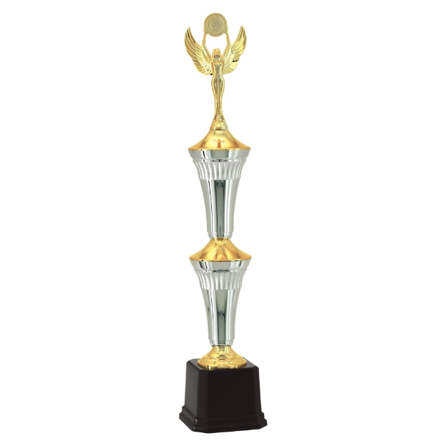 Imagem de TROFÉU MÉDIO EM POLÍMERO METALIZADO - 69 CM - 401372-PD