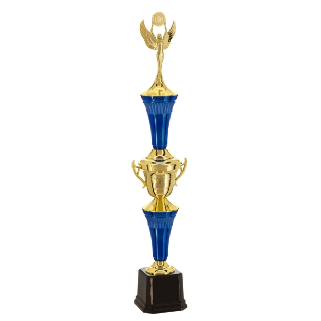 Imagem de TROFÉU MÉDIO TAÇA EM POLÍMERO METALIZADO - 82 CM - 401842-AZE