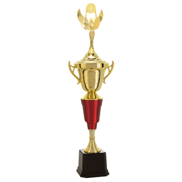Imagem de TROFÉU MÉDIO TAÇA EM POLÍMERO METALIZADO - 68 CM - 401861-VMFA