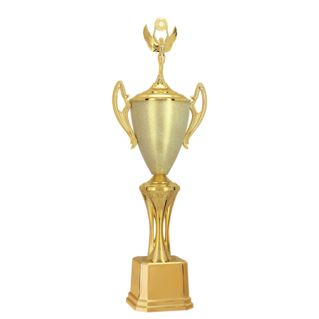 Imagem de TROFÉU TAÇA MÉDIO EM POLÍMERO METALIZADO - 89 CM - 301302-DOT