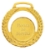 Imagem de MEDALHA PEQUENA METALIZADA NA COR DOURADA - 41000-AZ-D