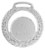 Imagem de MEDALHA PEQUENA METALIZADA NA COR PRATA - 41000-AZ-P