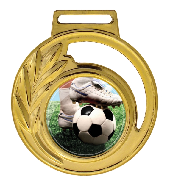 Imagem de MEDALHA PEQUENA METALIZADA NA COR DOURADA - 44000-AZ-D