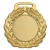 Imagem de MEDALHA PEQUENA METALIZADA NA COR DOURADA - 45000-AZ-D