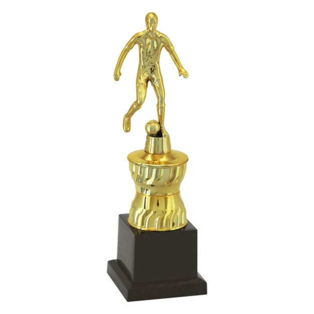 Imagem de TROFÉU PEQUENO EM POLÍMERO METALIZADO - 25 CM - 500472-DO