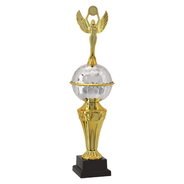 Imagem de TROFÉU PEQUENO EM POLÍMERO METALIZADO - 39 CM - 501353-PR