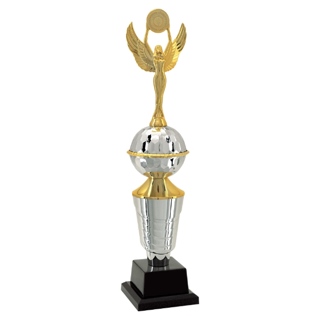 Imagem de TROFÉU PEQUENO EM POLÍMERO METALIZADO - 49 CM - 501381-PD