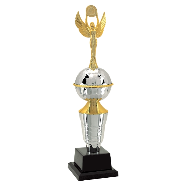 Imagem de TROFÉU PEQUENO EM POLÍMERO METALIZADO - 44 CM - 501382-PD
