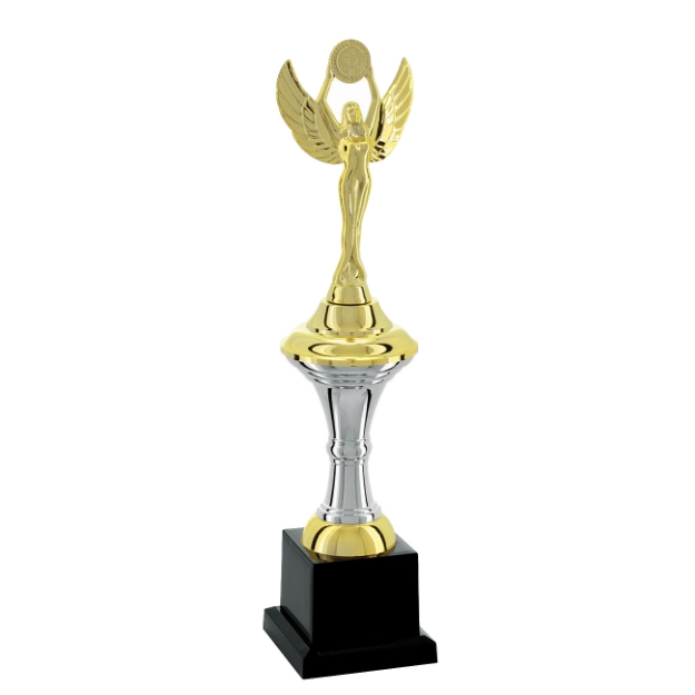 Imagem de TROFÉU PEQUENO EM POLÍMERO METALIZADO - 33 CM - 501412-PD