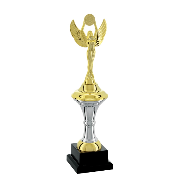 Imagem de TROFÉU PEQUENO EM POLÍMERO METALIZADO - 31 CM - 501413-PD