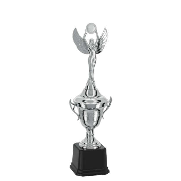 Imagem de TROFÉU TAÇA PEQUENO EM POLÍMERO METALIZADO - 31 CM - 501565-PR