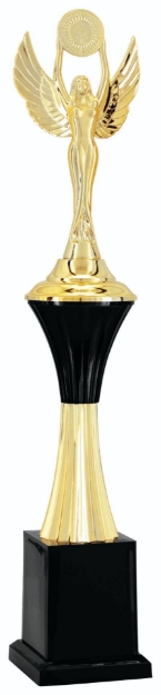 Imagem de TROFÉU PEQUENO EM POLÍMERO METALIZADO - 43 CM - 502081-PT