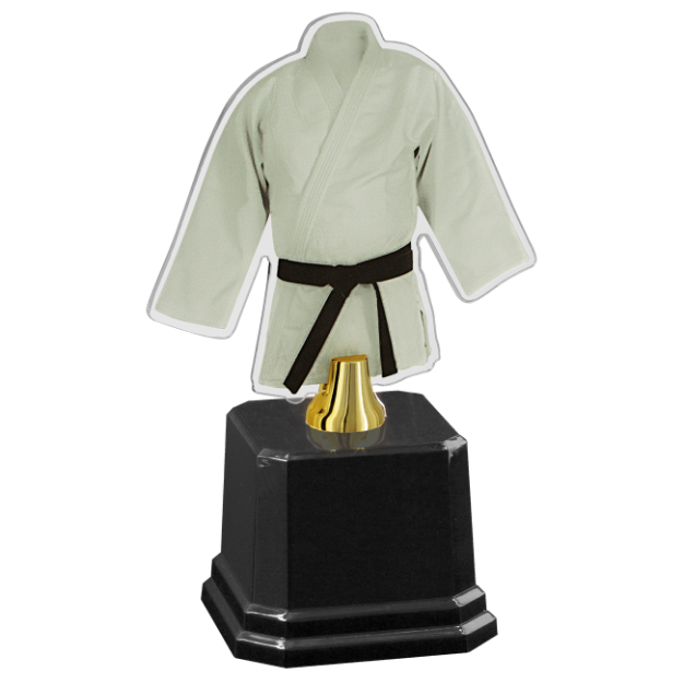 Imagem de TROFÉU PREMIAÇÃO DE JUDÔ EM ACRÍLICO - 502150-DO-ARM