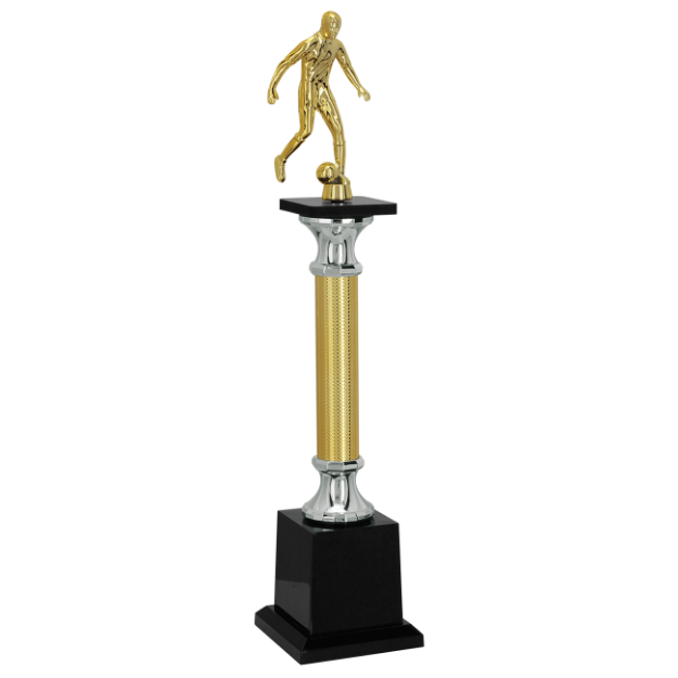 Imagem de TROFÉU PEQUENO EM POLÍMERO METALIZADO - 55 CM - 502191-PD