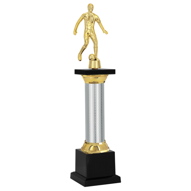 Imagem de TROFÉU PEQUENO EM POLÍMERO METALIZADO - 34 CM - 502201-PD