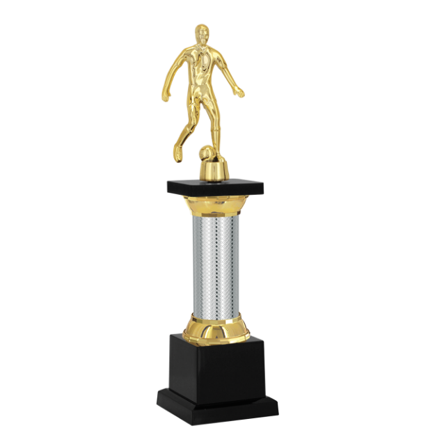 Imagem de TROFÉU PEQUENO EM POLÍMERO METALIZADO - 31 CM - 502202-PD