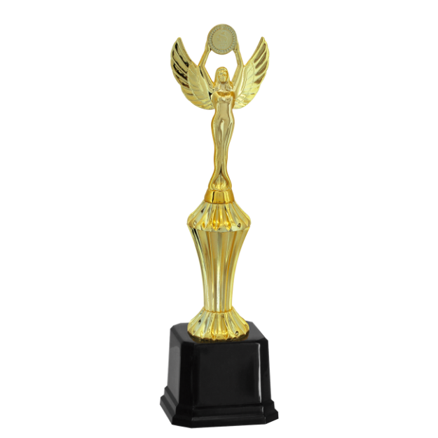 Imagem de TROFÉU PEQUENO EM POLÍMERO METALIZADO - 31 CM - 502222-DO