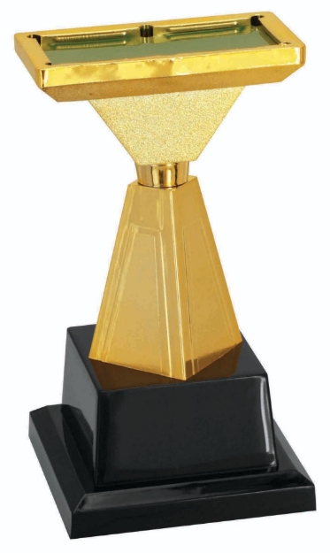 Imagem de TROFÉU PARA SINUCA EM POLÍMERO METALIZADO - 20 CM - 502243-DO