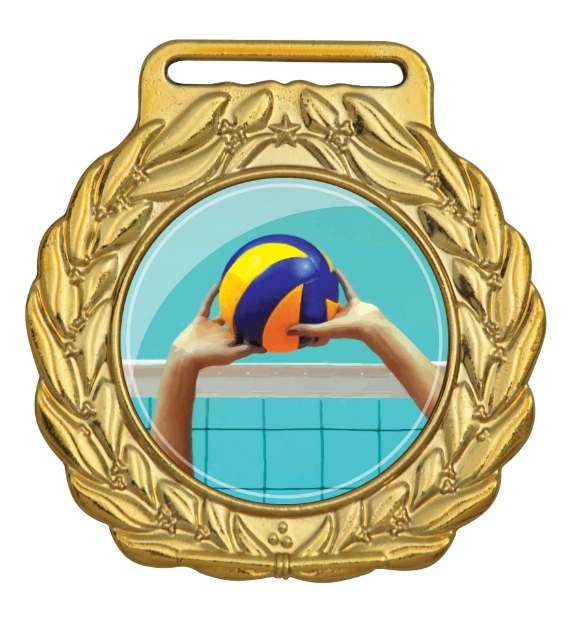 Imagem de MEDALHA METALIZADA NA COR DOURADA - 60000-AZ-D