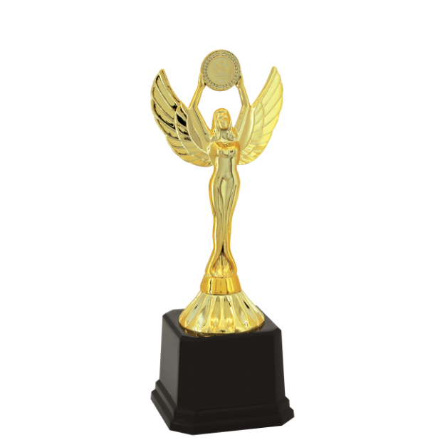 Imagem de TROFÉU BASE PARA TODAS AS MODALIDADES - 17 CM - COLOQUE A ESTATUETAS DESEJADA - 600103-DO