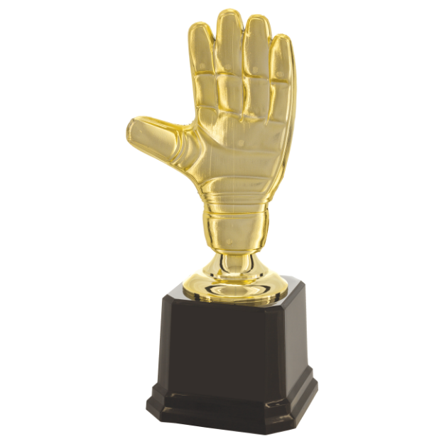 Imagem de TROFÉU PARA DESTAQUE GOLEIRO / LUVA - 32 CM - 600310-DO