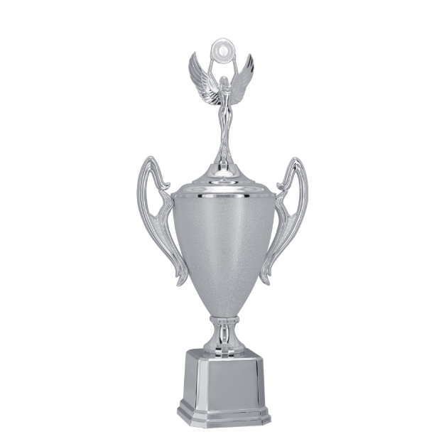 Imagem de TAÇA DE TAMANHO MÉDIO EM POLÍMERO METALIZADO - ACABAMENTO TEXTURIZADO - 700593-PRT