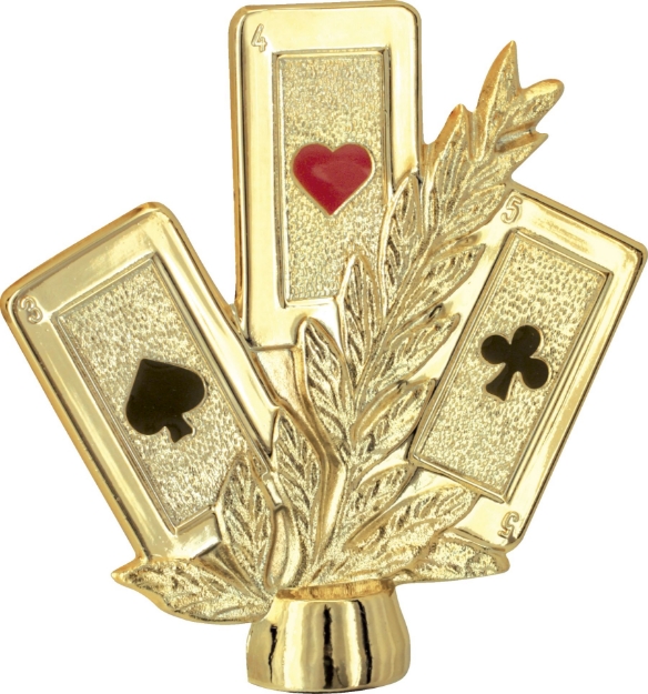 Imagem de FIGURA BARALHO ESMALTADO BR-DOE-020 - 11,40 CM
