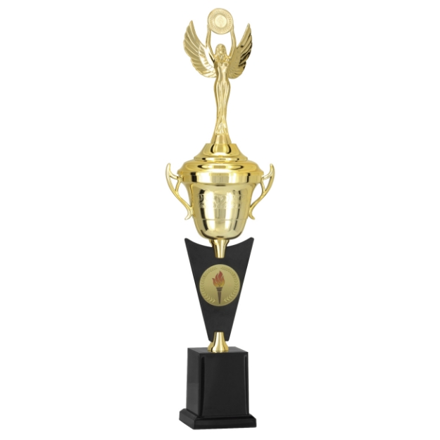 Imagem de TROFÉU COM PLACA DE MDF PERSONALIZÁVEL - PLM-181-TC