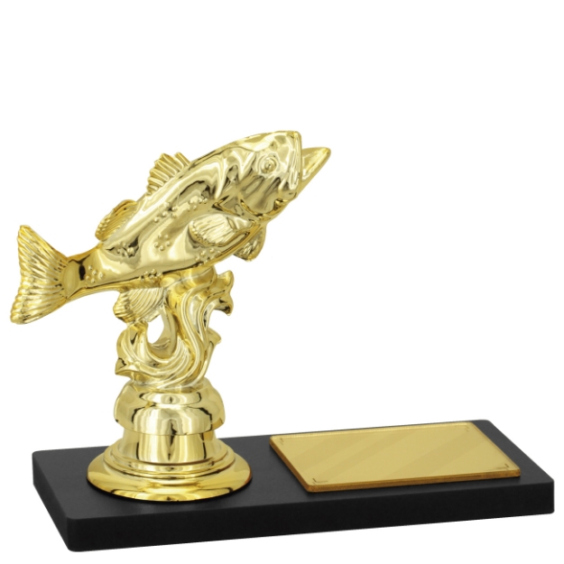 Imagem de TROFÉU PARA PREMIAÇÃO DE PESCARIA COM BASE DE MDF - PLM-240-DO-PX