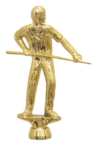Imagem de FIGURA JOGADOR SNOOKER / SINUCA SN-DO-010 - 15 CM