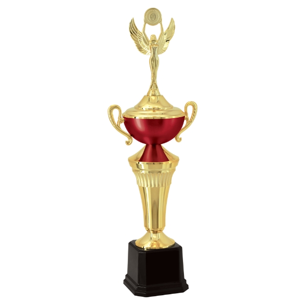 Imagem de TROFÉU MÉDIO TAÇA EM POLÍMERO METALIZADO - 67 CM - 401321-VMFA