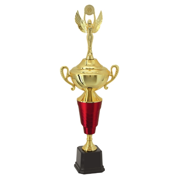 Imagem de TROFÉU MÉDIO TAÇA EM POLÍMERO METALIZADO - 52 CM - 401512-VMFA