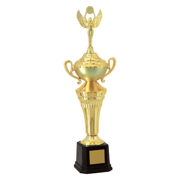 Imagem de TROFÉU MÉDIO TAÇA EM POLÍMERO METALIZADO - 48 CM - 401323-DOFA