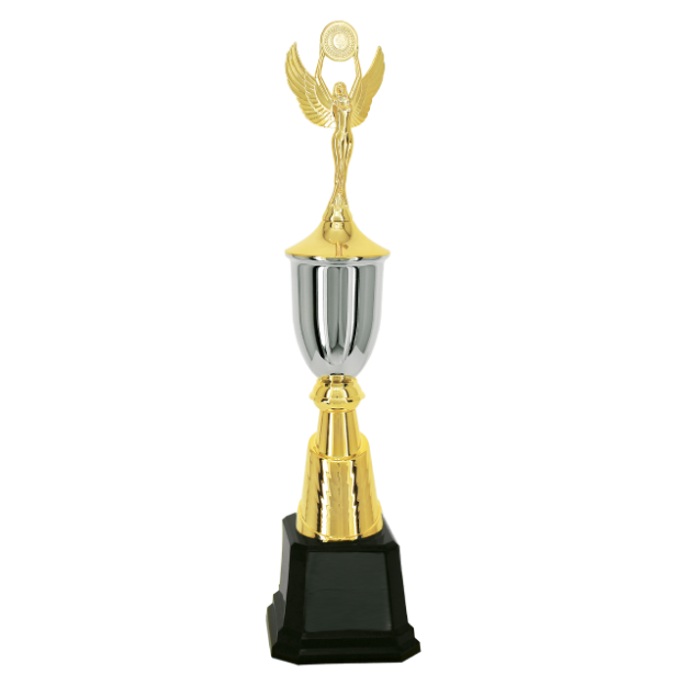 Imagem de TROFÉU MÉDIO PARA FUTEBOL EM POLÍMERO METALIZADO - 61 CM - 402591-PD