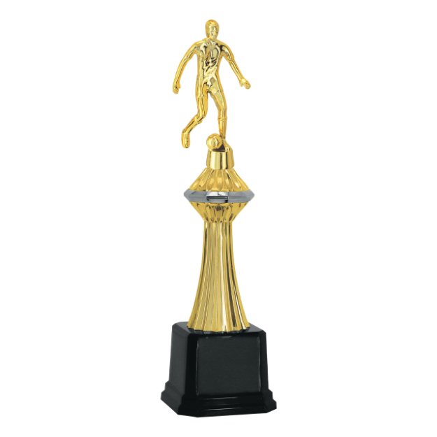 Imagem de TROFÉU PEQUENO EM POLÍMERO METALIZADO - 32 CM - 503071-PD