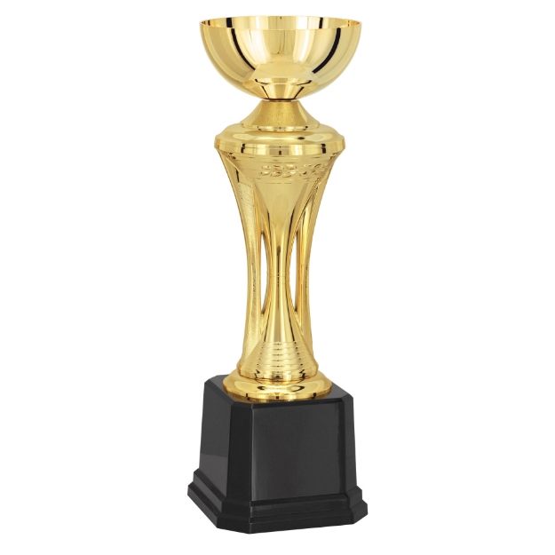 Imagem de TROFÉU MÉDIO TAÇA ABERTA  EM POLÍMERO METALIZADO - 54 CM - 402755-DO