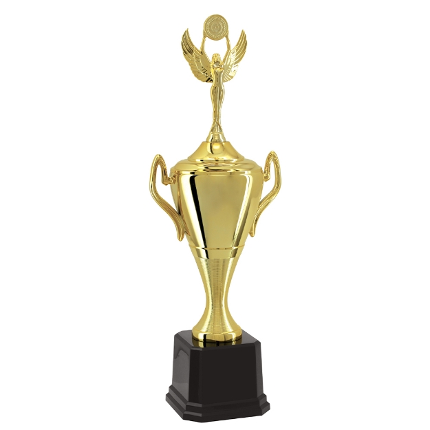 Imagem de TROFÉU MÉDIO TAÇA EM POLÍMERO METALIZADO - 61 CM - 401621-DO