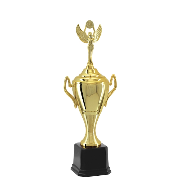 Imagem de TROFÉU MÉDIO TAÇA EM POLÍMERO METALIZADO - 43 CM - 401623-DO