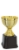 Imagem de TROFÉU TAÇA ABERTA PEQUENO EM POLÍMERO METALIZADO - 14 CM - 504067-DO