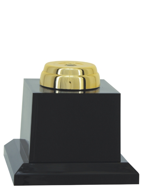 Imagem de TROFÉU BASE EM POLÍMERO - COLOQUE QUALQUER ESTATUETA - 10 CM - 600622-DO