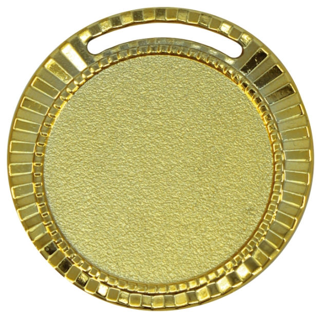 Imagem de MEDALHA PERSONALIZÁVEL METALIZADA NA COR DOURADA - 55005-AZ-D