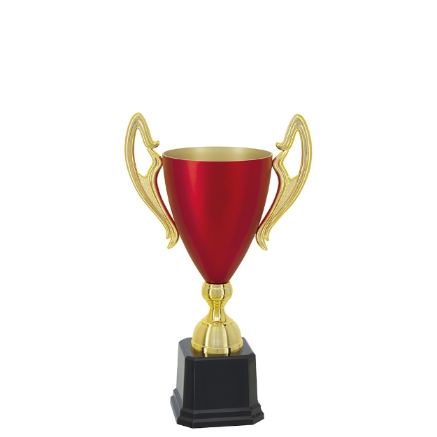Imagem de TAÇA ABERTA DE TAMANHO MÉDIO EM POLÍMERO METALIZADO - 45 CM - 700837-VMFA
